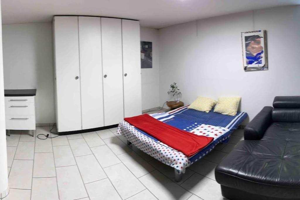 Basel - 5 Mins Away - Modern Basement Studio With Kitchen 35M2 In Muttenz Esterno foto