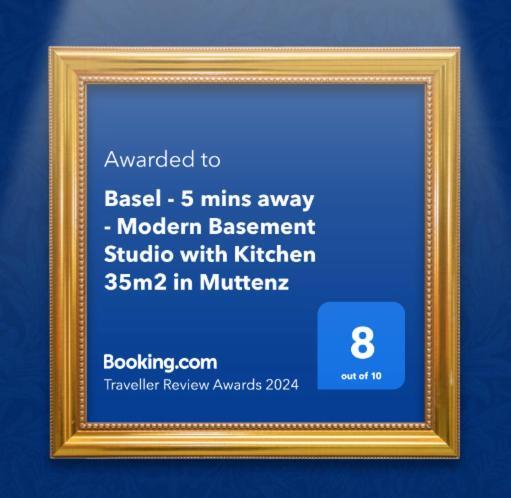Basel - 5 Mins Away - Modern Basement Studio With Kitchen 35M2 In Muttenz Esterno foto